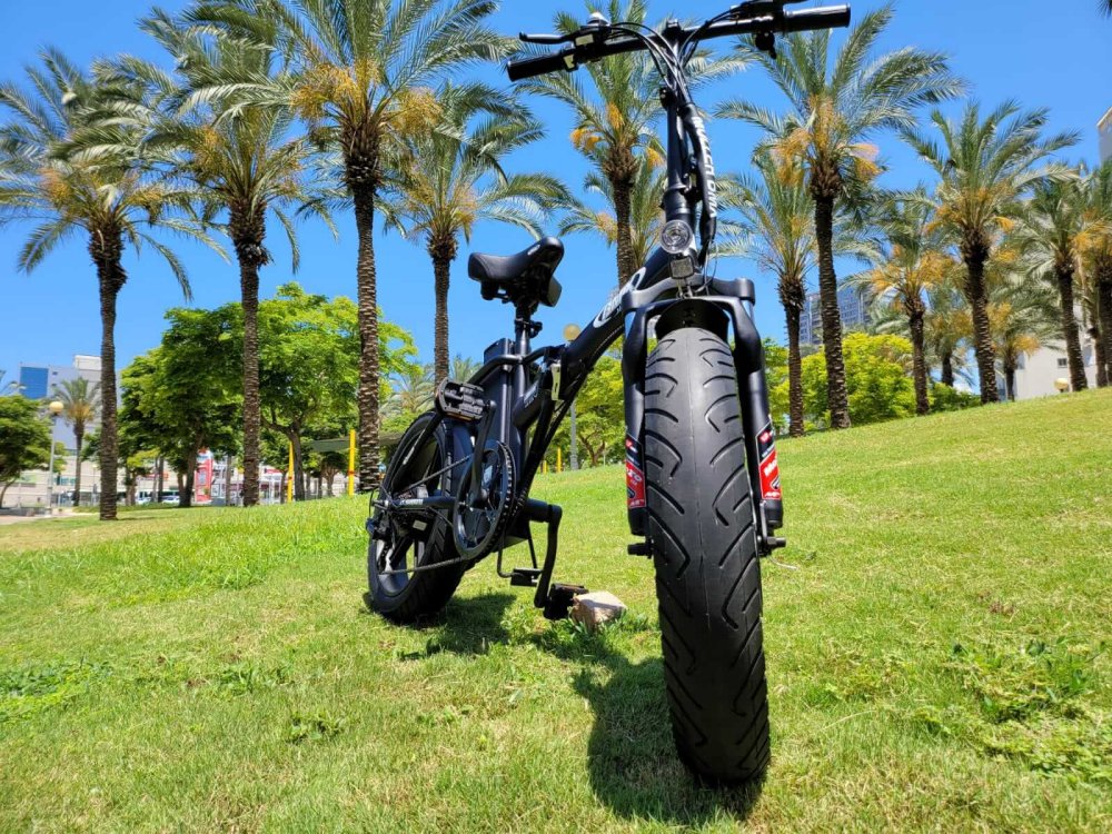 ⁦אופניים חשמליים BMX MULLER FAT עם גלגלים רחבים 4 אינץ'⁩ – תמונה ⁦3⁩